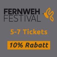 10 Prozent auf Fernweh Festival Eintrittskarten